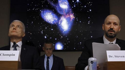 Imágenes del Telescopio Webb: el reloj de arena