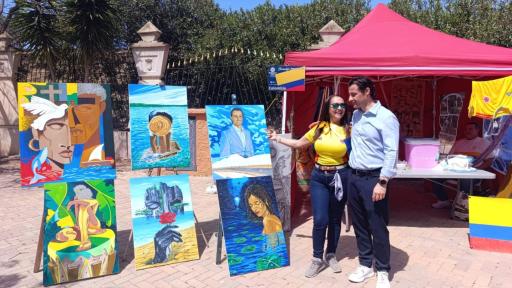 Artista del Pacífico colombiano brilla en Mosaico Fest en España