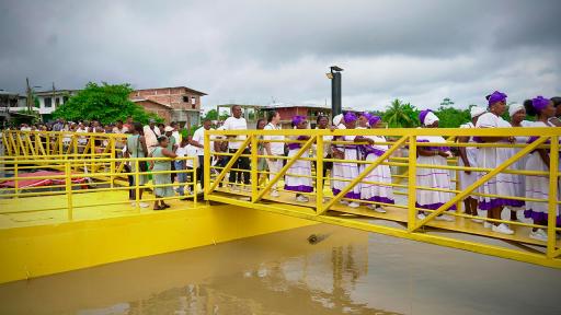 MinTransporte entrega muelle fluvial en Bojayá