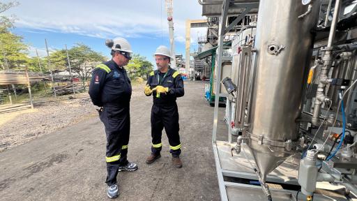 Ecopetrol convierte CO2 en bicarbonato industrial en Refinería de Cartagena