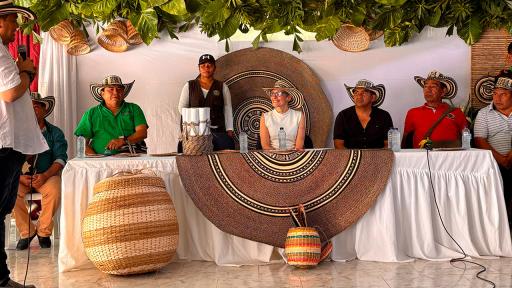 Trenzado de caña flecha de los Zenú es declarado Patrimonio Cultural Inmaterial en Colombia