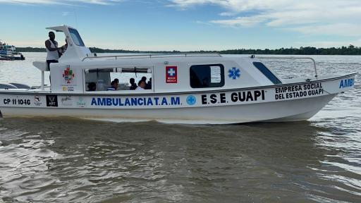 Pacífico cuenta con nuevas ambulancias fluviales