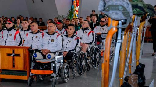Ejército rinde homenaje a militares víctimas del conflicto armado