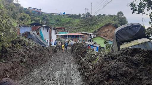 Cinco municipios gravemente afectados por las lluvias en el norte del Tolima