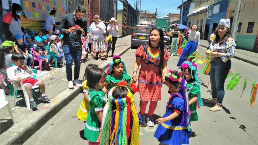 Niños embera en Bogotá: ICBF entregó informe de atención en 2022