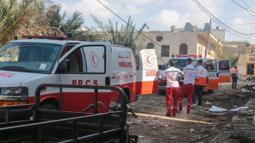 32 trabajadores humanitarios de la Media Luna Roja Palestina han sido asesinados desde octubre de 2023