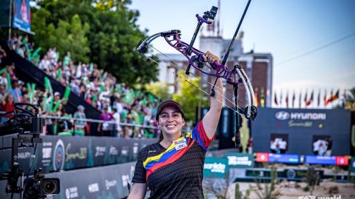  Sara López brilla en el mundial de tiro con arco