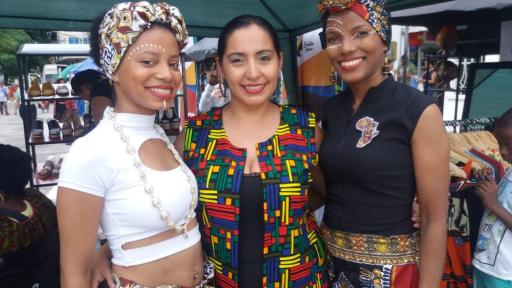 Mujeres afro que luchan por la paz