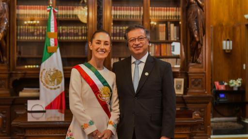 Reacción presidenta México investigación presidente Petro