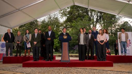 Presidente Petro da balance positivo de la COP16 