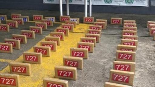 Incautan una camioneta de la UNP con 150 kilos de cocaína
