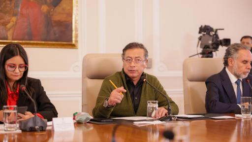 Presidente Petro arremetió contra los ricos por no dejar hacer reformas