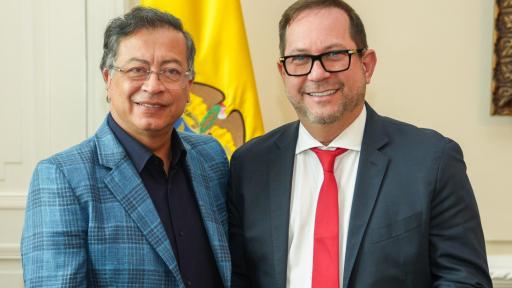 Gustavo Petro se reunió con Lidio García para tratar temas clave del Congreso