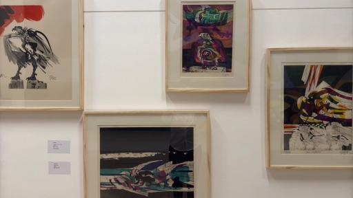 Alejandro Obregón se exhiben en el Banco de la República de Barranquilla