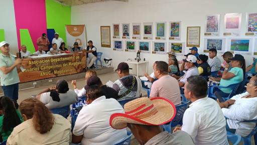 Día Mundial de la Lucha Campesina: Asamblea de Asociación Nacional de Usuarios Campesinos 