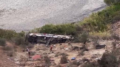 Perú: Accidente de bus dejó 37 muertos en Arequipa
