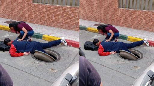 Accidentes por alcantarillas sin tapa o mal estado 