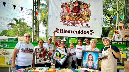 Agroferia Regional de la Mujer Rural una muestra del liderazgo de las mujeres de la región del Magdalena Medio