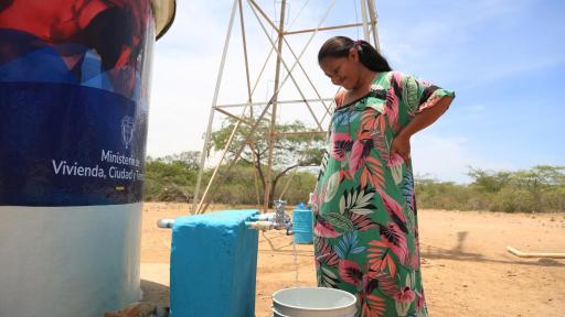 Agua potable en La Guajira