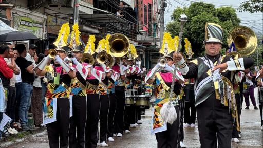 Segundo Encuentro Nacional de Bandas Músico Marciales fue un éxito en Algeciras