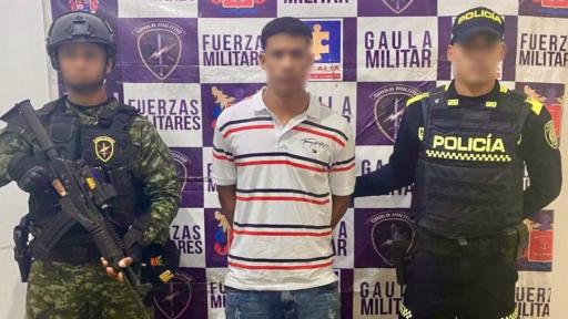 Gaula capturó a alias Yao de los 'Los Pachenca'