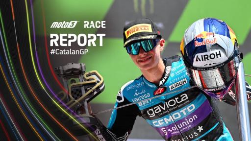 David Alonso ganó en España es nuevo líder del Mundial de Moto3