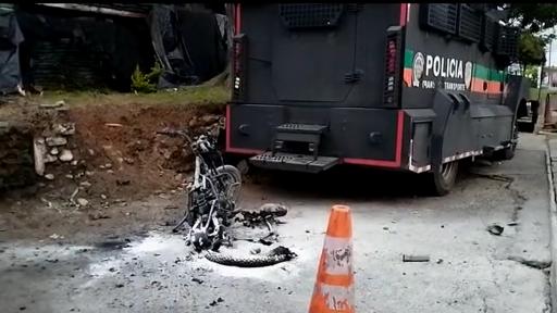 Explotó una motocicleta bomba en Mondomo, Cauca