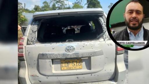 Atentado senador Jairo Castellanos: Gobierno ofrece hasta 200 millones de recompensa 