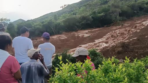 Avalancha en  Balboa, Cauca