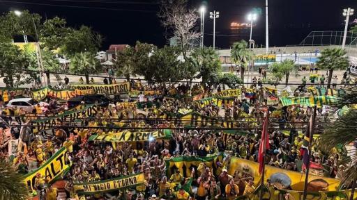 Atlético Bucaramanga en Brasil