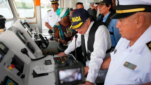  Bautizo del buque hospital Benkos Biohó
