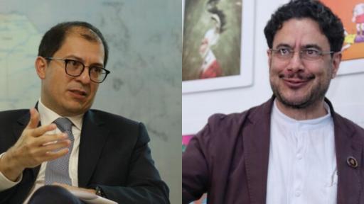 Iván Cepeda y Francisco Barbosa 