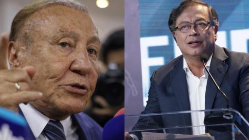 Gustavo Petro y Rodolfo Hernández