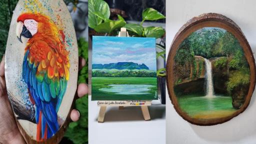 Mesetas, Meta: emprendimientos de jóvenes artistas con material reciclable 