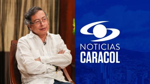 Atentado contra Miguel Uribe: Petro pidió a Noticias Caracol responsabilidad 