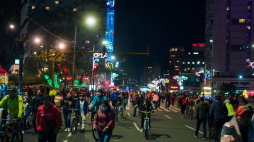 Bogotá: ciclovía nocturna navidad, horarios y recomendaciones