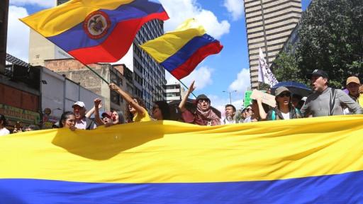 Movilizaciones en Bogotá del 24 al 27 de abril