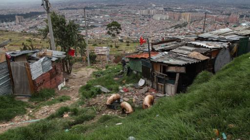 Cifras de pobreza en Bogotá