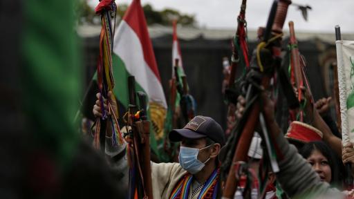 Minga Indígena llega a Bucaramanga y prepara movilizaciones