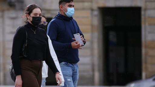 Tapabocas en Colombia