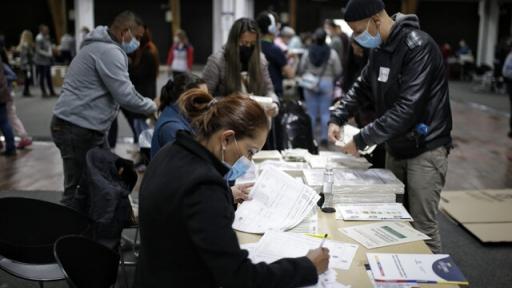 Resultados de las urnas de votación de las elecciones legislativas