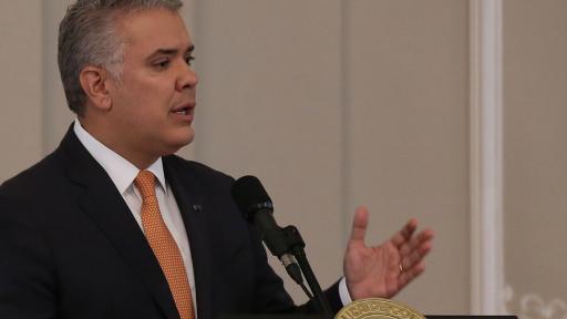 Presidente de Colombia Iván Duque