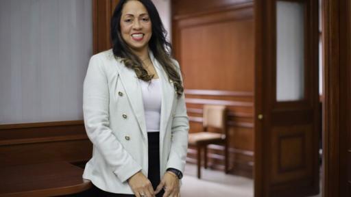 Marelen castillo acepta curul en la Cámara de representantes