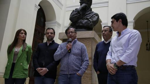 Elecciones: Luis Ernesto Gómez en campaña de Gustavo Petro