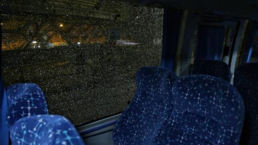 Choque de buses en Santafé de Antioquia: hay varios heridos