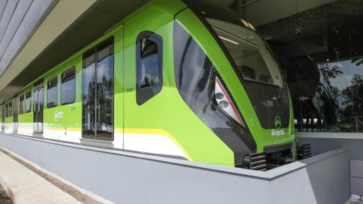 Vagones modelo Metro Bogotá.