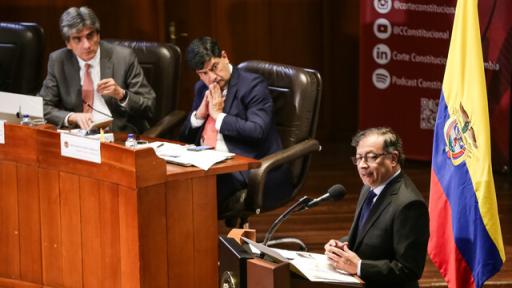 Petro presenta su terna para magistrado de la Corte Constitucional