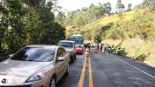 Cierre de la vía Panamericana 