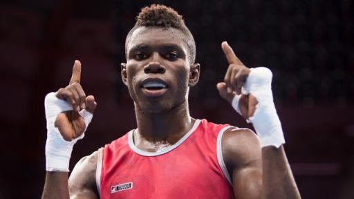 Yuberjen Martínez debutó con nocaut en el profesionalismo