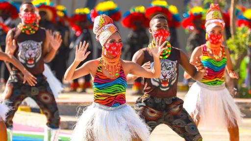 Uso de tapabocas en desfiles del Carnaval de Barranquilla